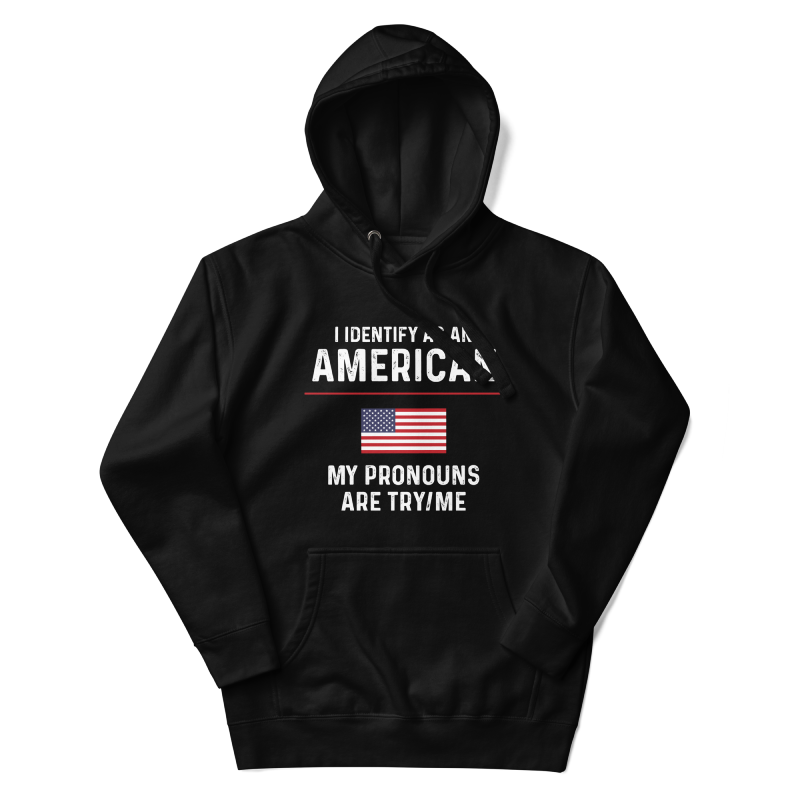 Identify As American Unisex Hoodie